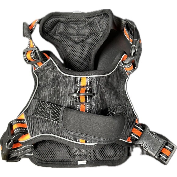 No Pull Dog Harness Breathable Reflective Adjustable Pet Control Handle Vest Med - Picture 2 of 8